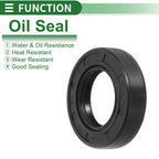Set of 5 Oil Seal TG4 Lip Seal Ring 30x52x12mm NBR Rubber for Rotary Shaft