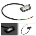 3X LED Rear Tail License Plate Light for Motorcycle (T9)