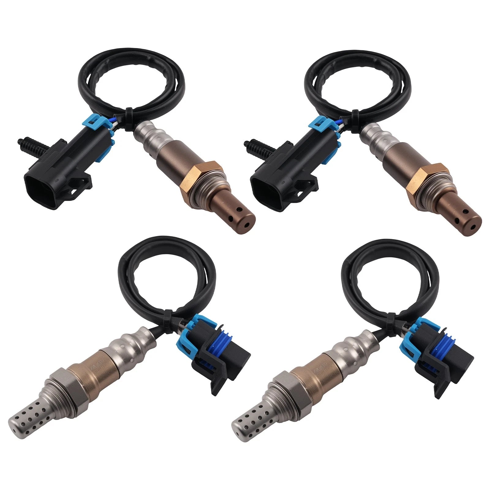 Set of 4 Oxygen O2 Sensors for GMC Yukon XL 1500 (2007) 234-4337