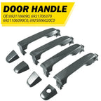 Set of 2 Outer Door Handles for Toyota Camry (2012–2017)
