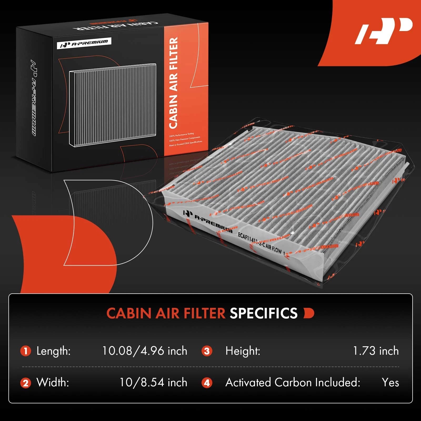 Engine and Cabin Air Filter for Mercedes CLA250 GLA250 (2014-2020)