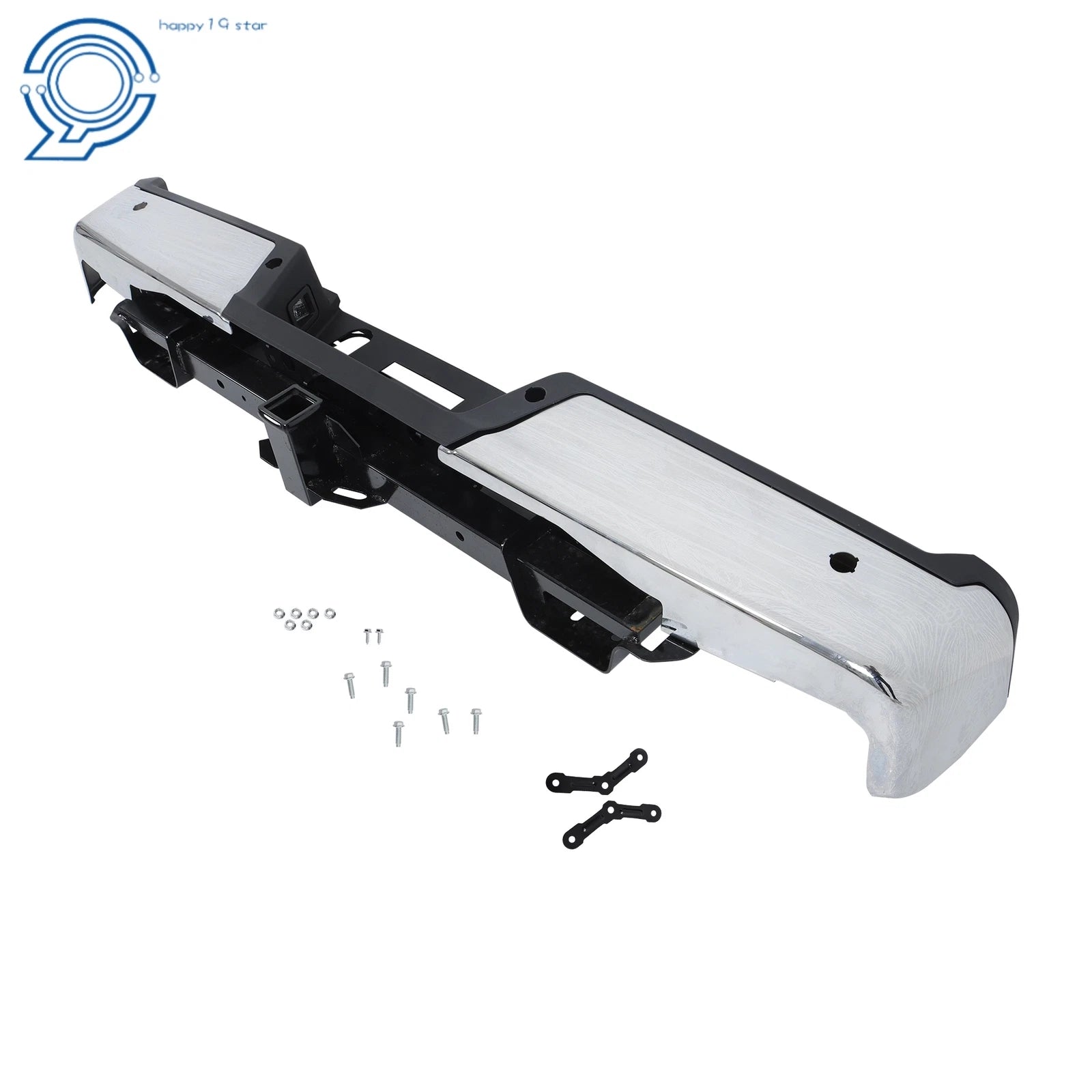 Chrome Rear Step Bumper Assembly for Ford F-150 (2021–2023)