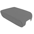 Gray Leather Center Console Armrest Lid Cover x1 for Toyota Tundra (2007-2013)