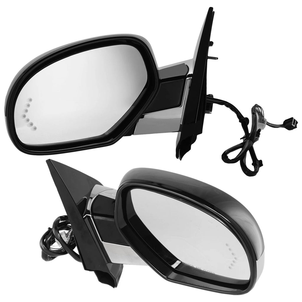 Set of 2 Heated Mirrors for Cadillac