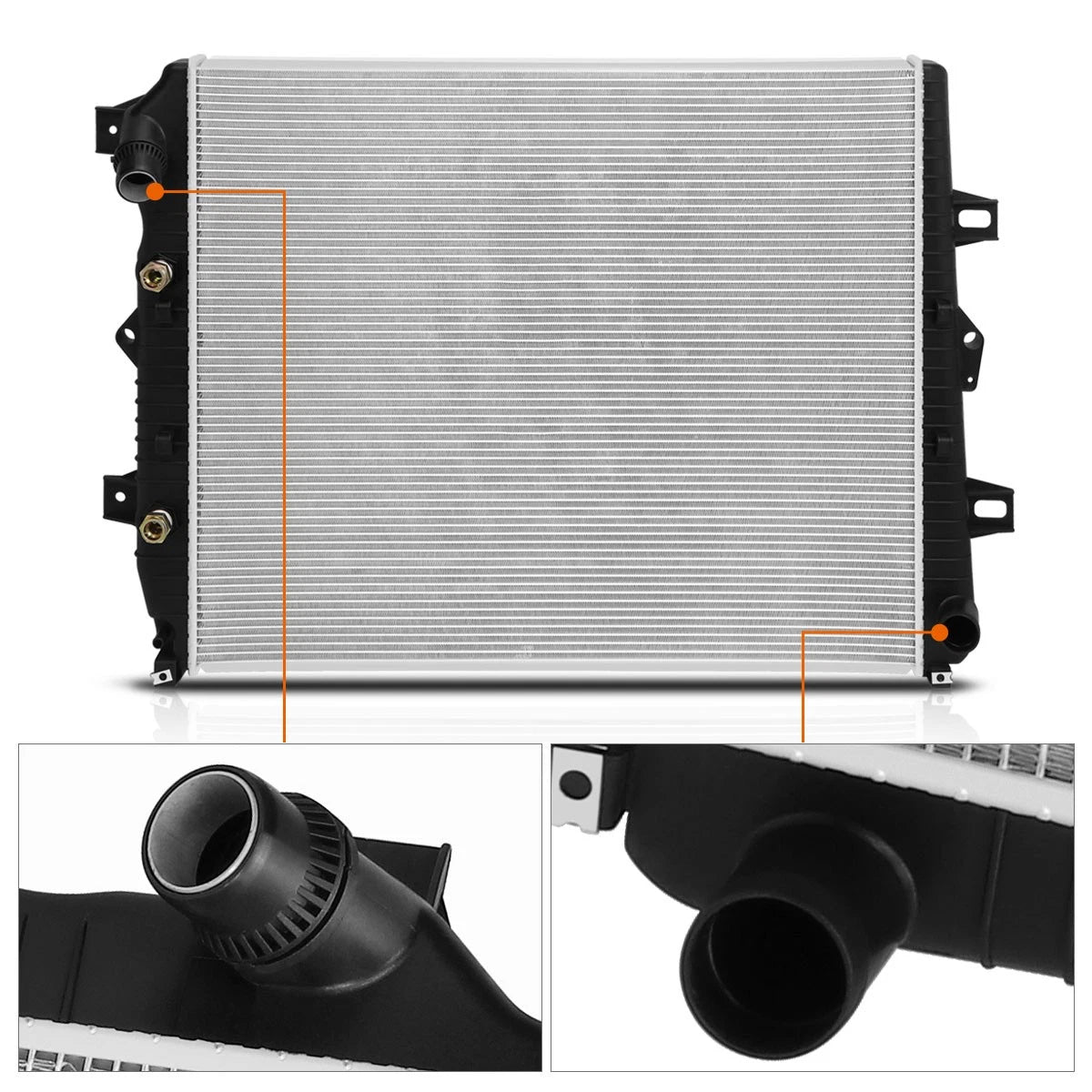 Aluminum OE Style Radiator for Chevy Silverado/GMC Sierra 2011–2016 DPI-13244