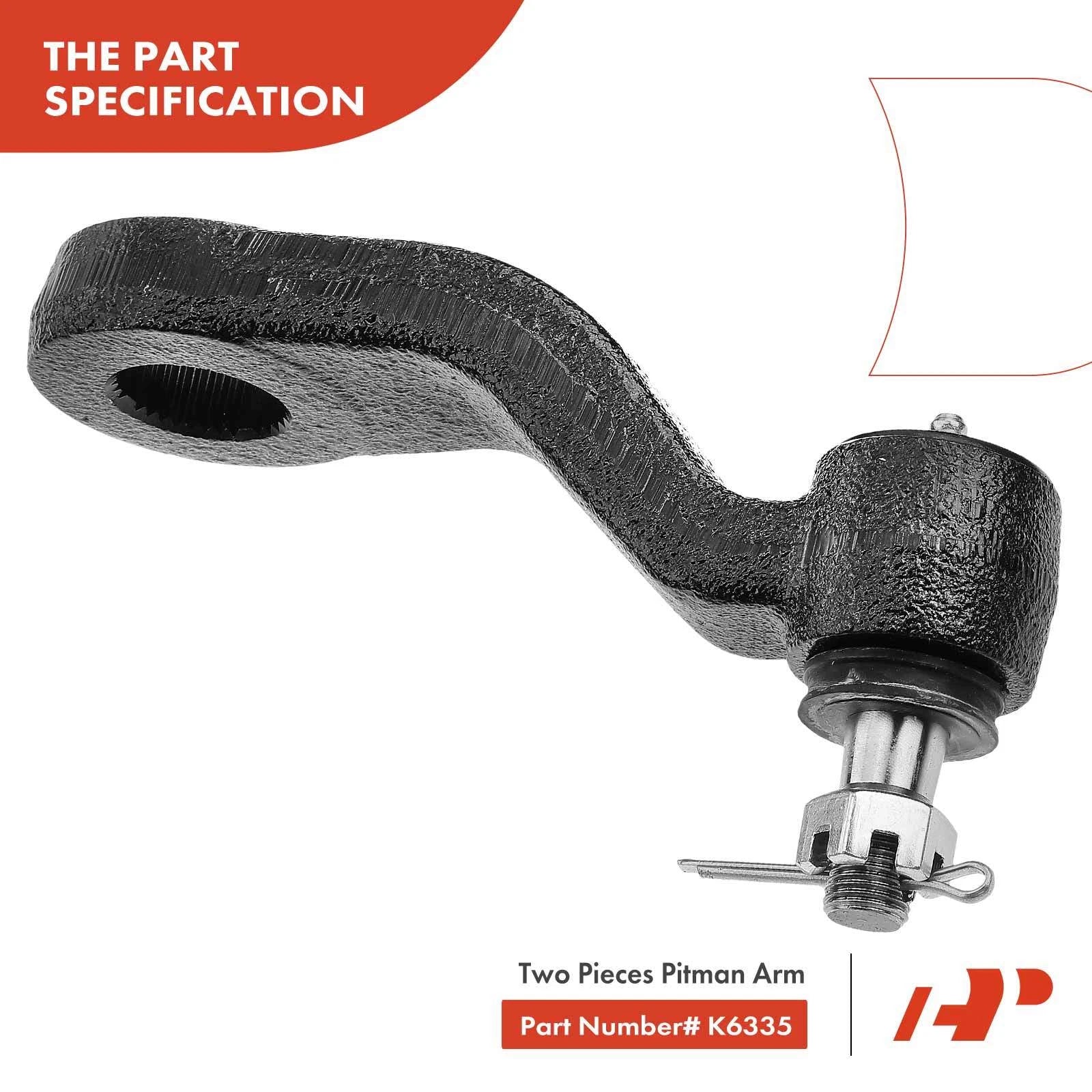 Set of 14 Idler Arm Pitman Arm Sway Bar Tie Rod Ball Joints for Chevy Tahoe