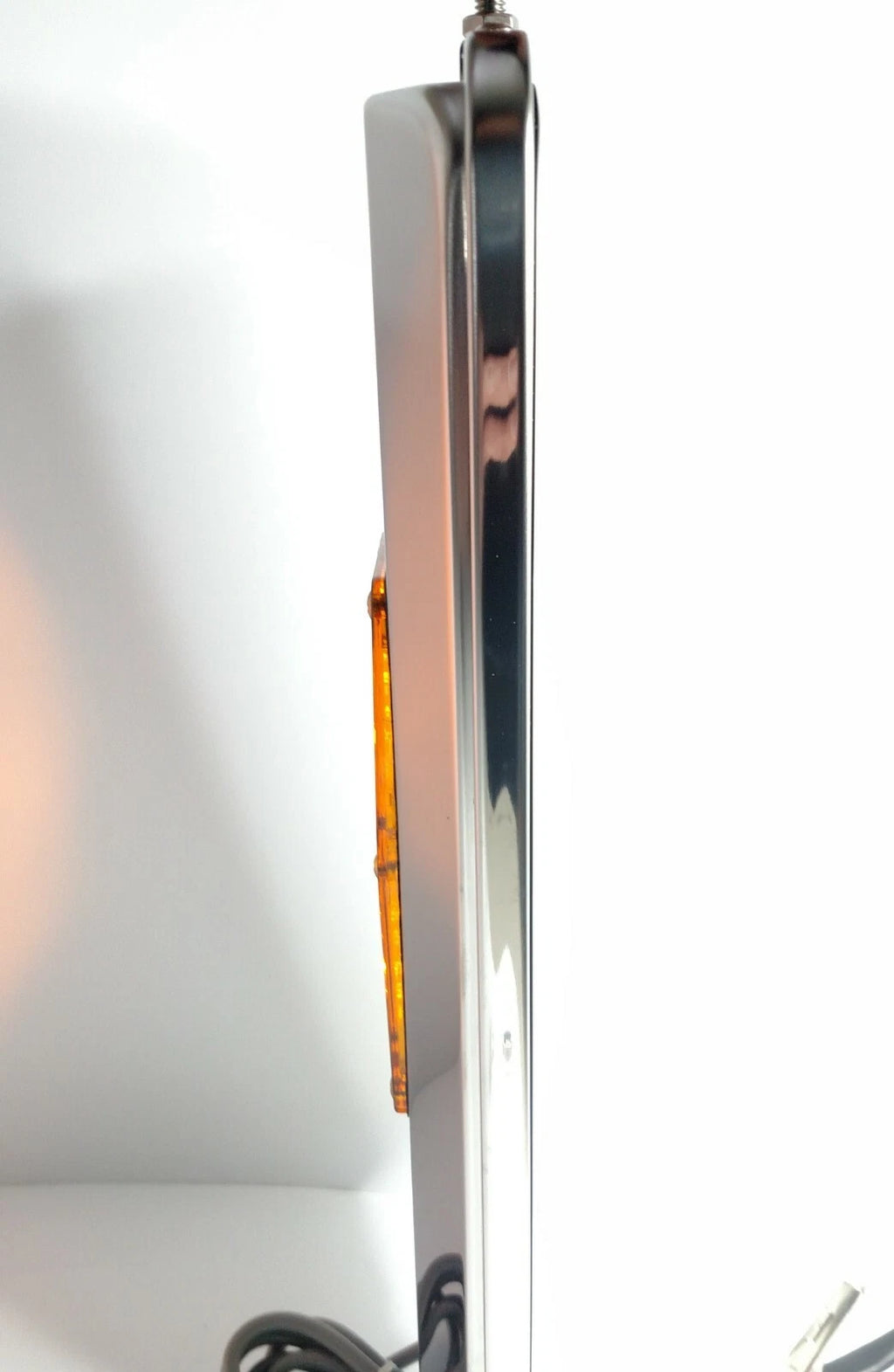 Heated Power Stainless Mirrors Amber LED for Peterbilt Kenworth KW West Coast (2005–2015)