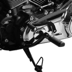 Black Mid Controls Shift Side Kit for Harley Fat Bob Sport Glide (2018-2025)