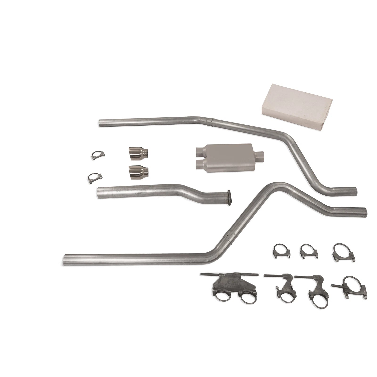 2.5" Dual Exhaust 2 Chamber Muffler DBW T for Dodge Ram 1500 (2019–2025)