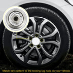 305 Wheel Lock Lug Nut Set with Protector Socket for Mercedes Benz