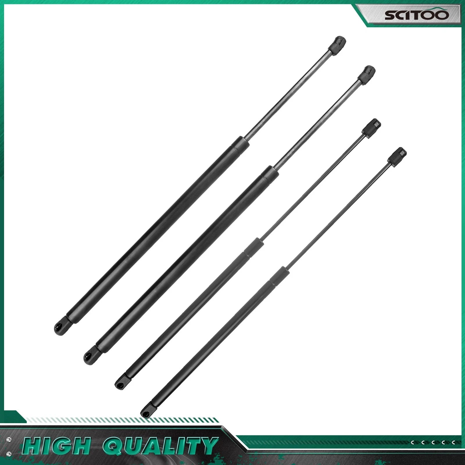 2 Lift Supports for GMC Envoy Trailblazer XL EXT (2002–2006)