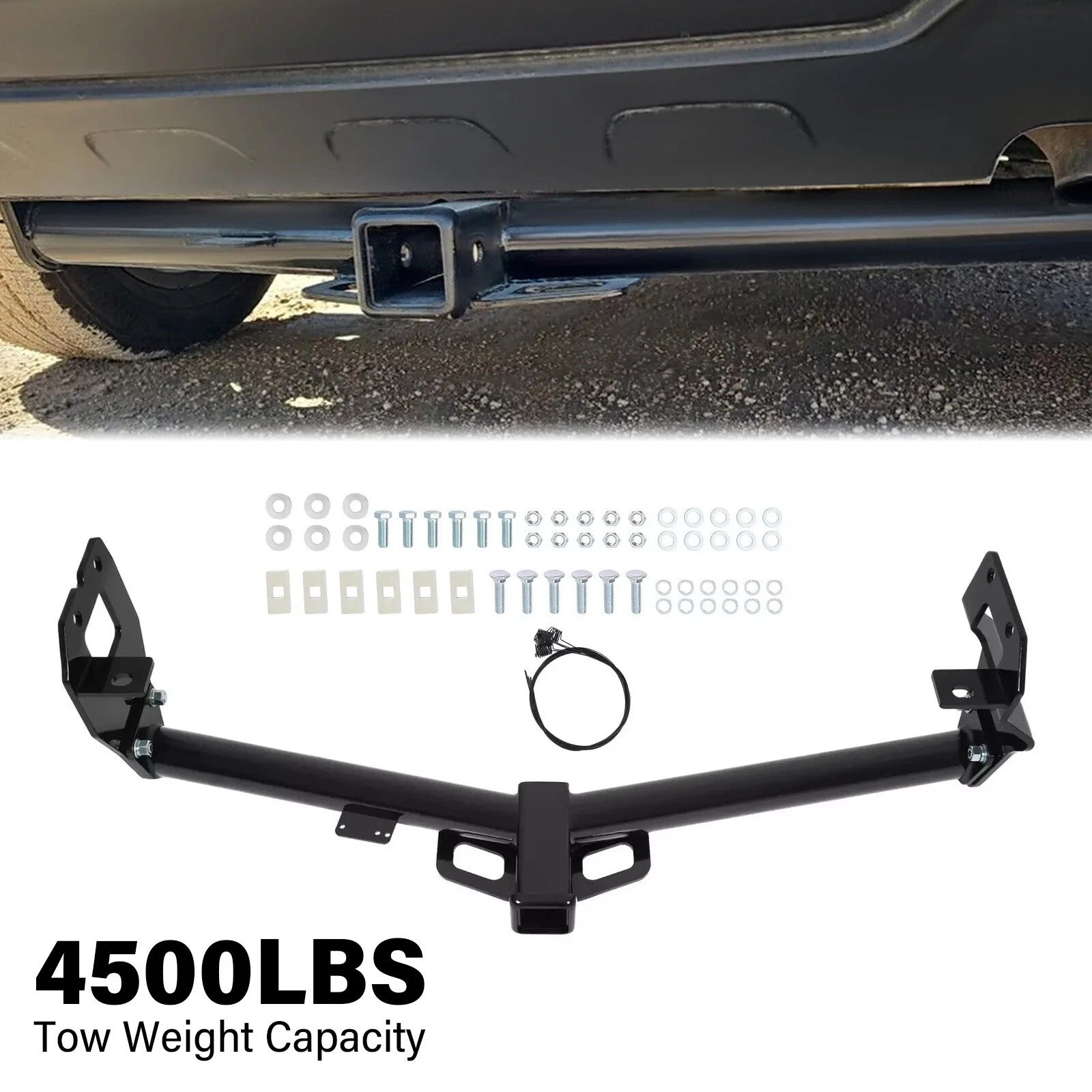 Class 3 Trailer Hitch 2" Receiver for Jeep Renegade (2015–2023)