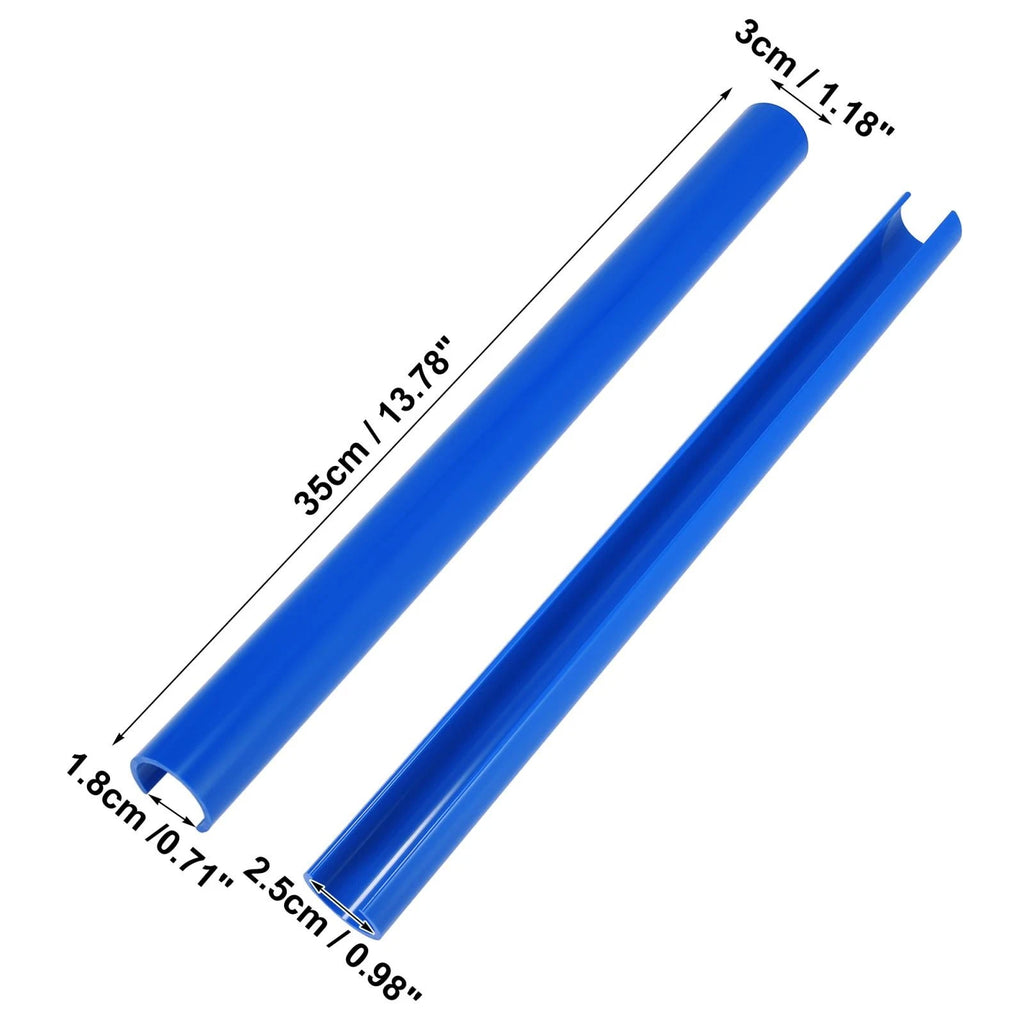 2X Blue Front Grille Insert Stripes Clips for BMW F25 X3 (2011–2018)