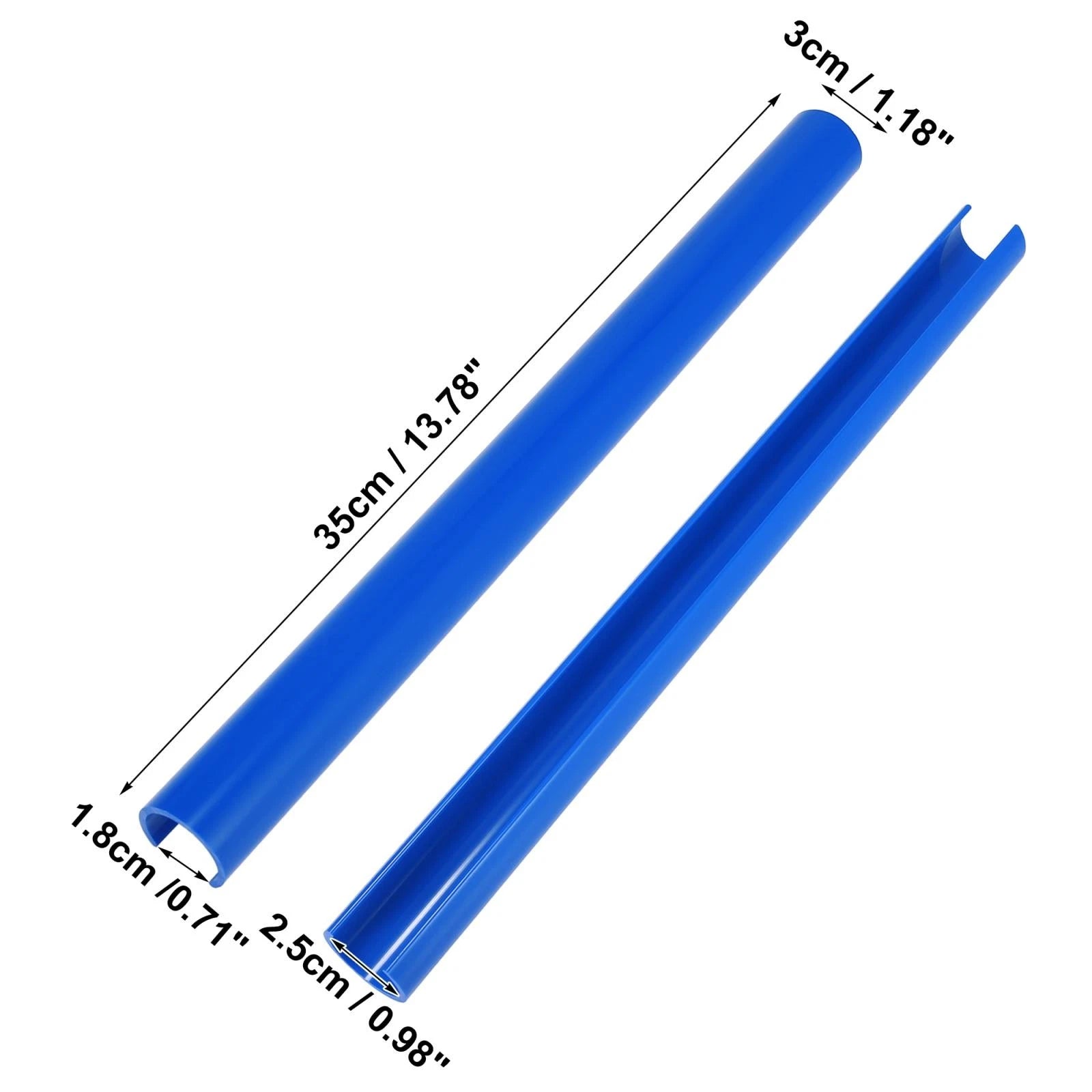 2X Blue Front Grille Insert Stripes Clips for BMW F25 X3 (2011–2018)