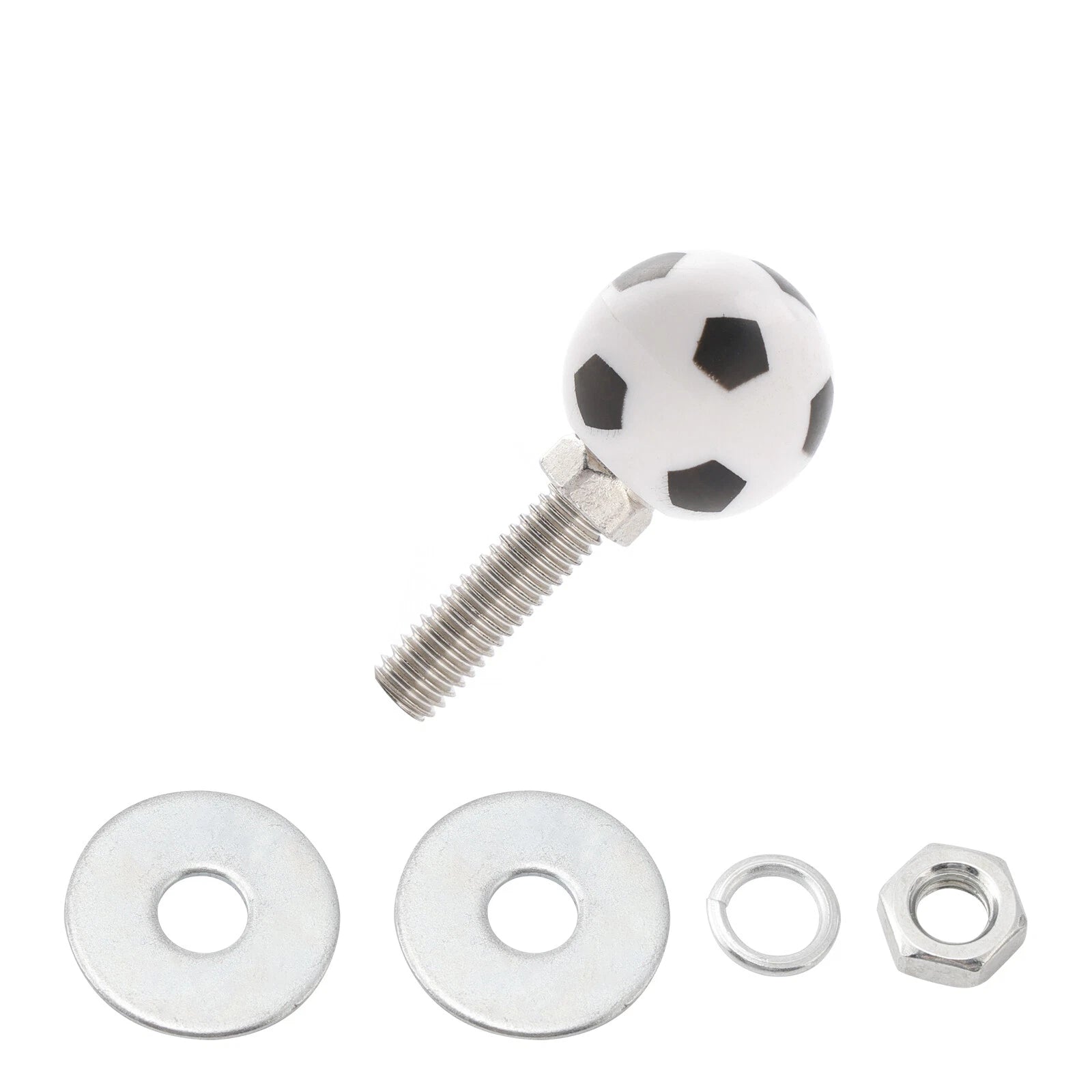 4x License Plate Bolt On Frame Nut for Motorcycle Bike