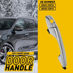 Left Front Driver Side Exterior Door Handle for Kia Sorento (2016–2020) Chrome EXV