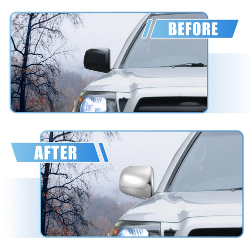 1 Pair Chrome Plated Mirror Covers for Chevrolet  726215908978