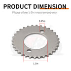 Timing Chain Guides & Cam Chain Sprocket for Honda ATC185S ATC200 (1981–1983)
