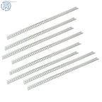 Set of 8 E Track Tie Down Rails for Heavy Loads (8')