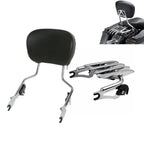 Backrest Sissy Bar & Stealth Luggage Rack for Harley Electra Glide (2009–2025)