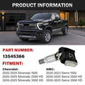 Set of 4 TPMS Tire Pressure Sensors for Chevy Silverado GMC (84152501, 84338125)