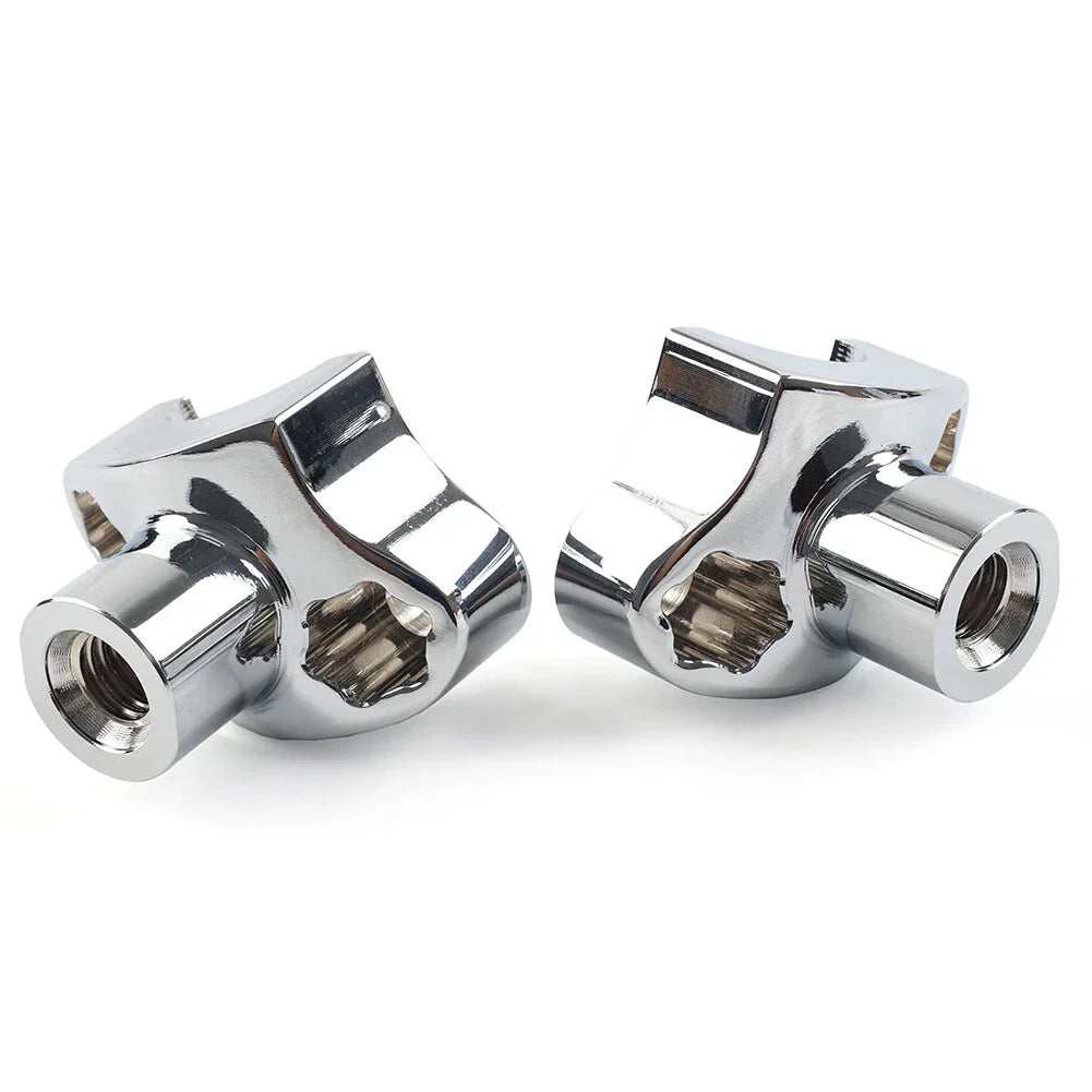 7" Tall Handlebar Risers for Harley Softail Dyna Street Bob