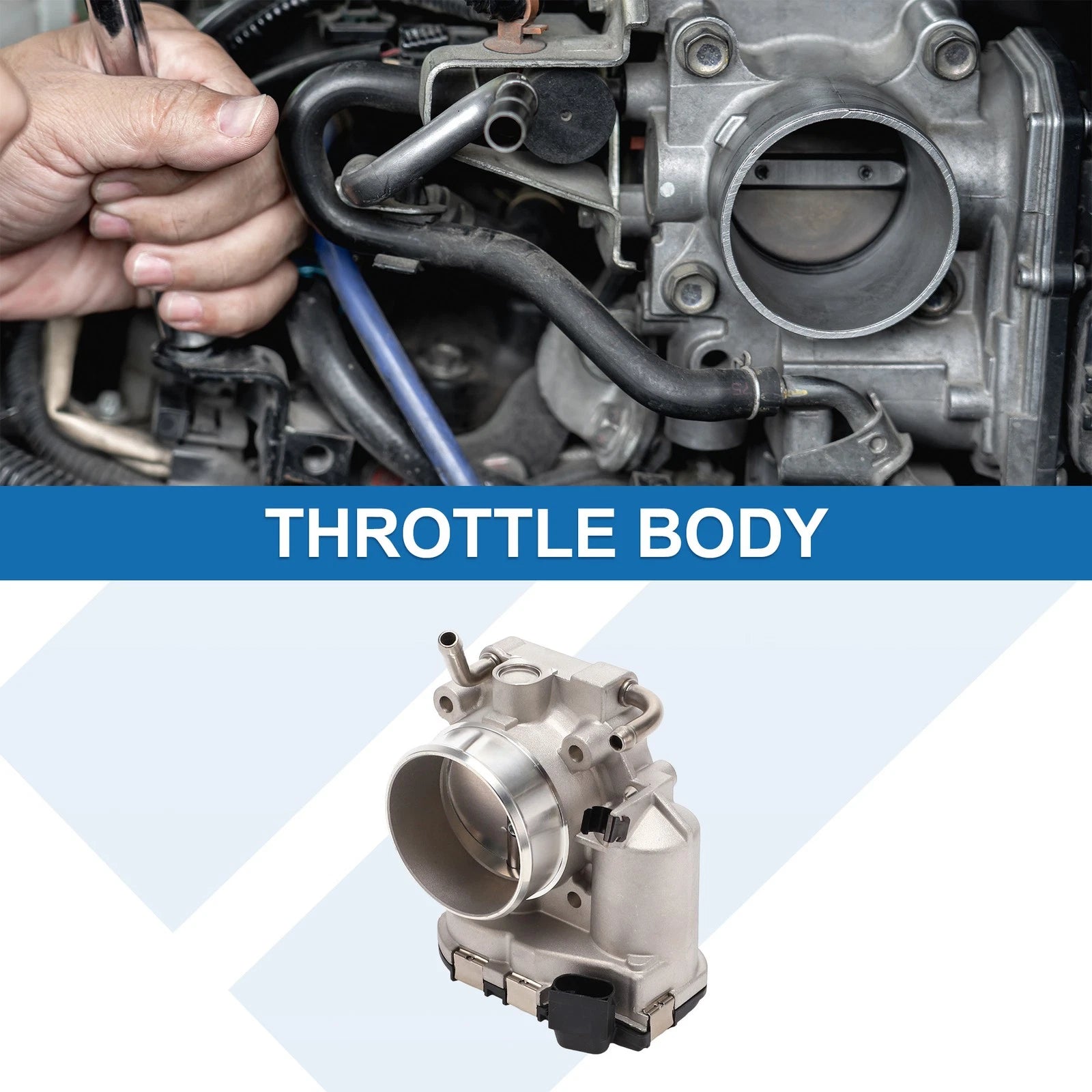 Throttle Body No.3510025400 for Hyundai Santa Fe Sonata (2013–2019)