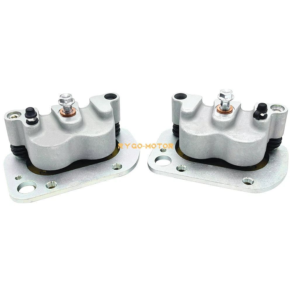 Front Brake Calipers & Pads for Polaris Ranger 500 570 700 Crew XP (2008–2022)