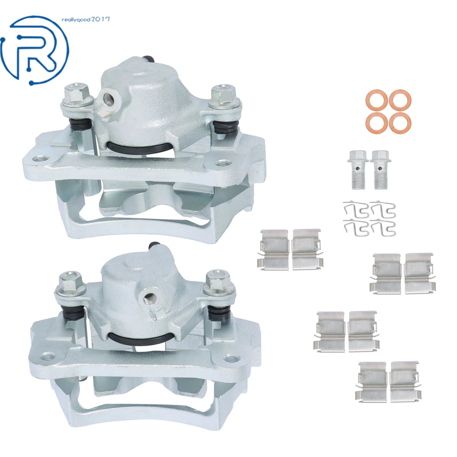 2X Rear Left & Right Disc Brake Caliper for Toyota 4Runner FJ Cruiser (2003–2022)