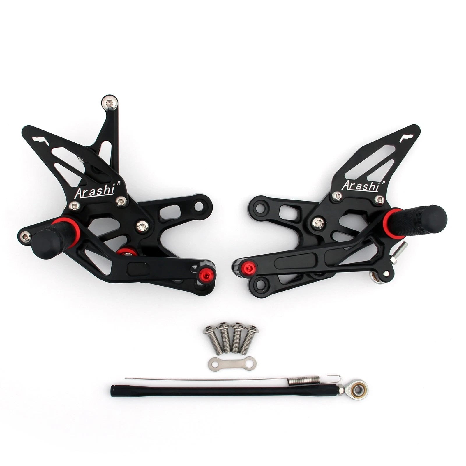 Rearset Rear Set for Kawasaki ZX10R (2006–2007) Black AV
