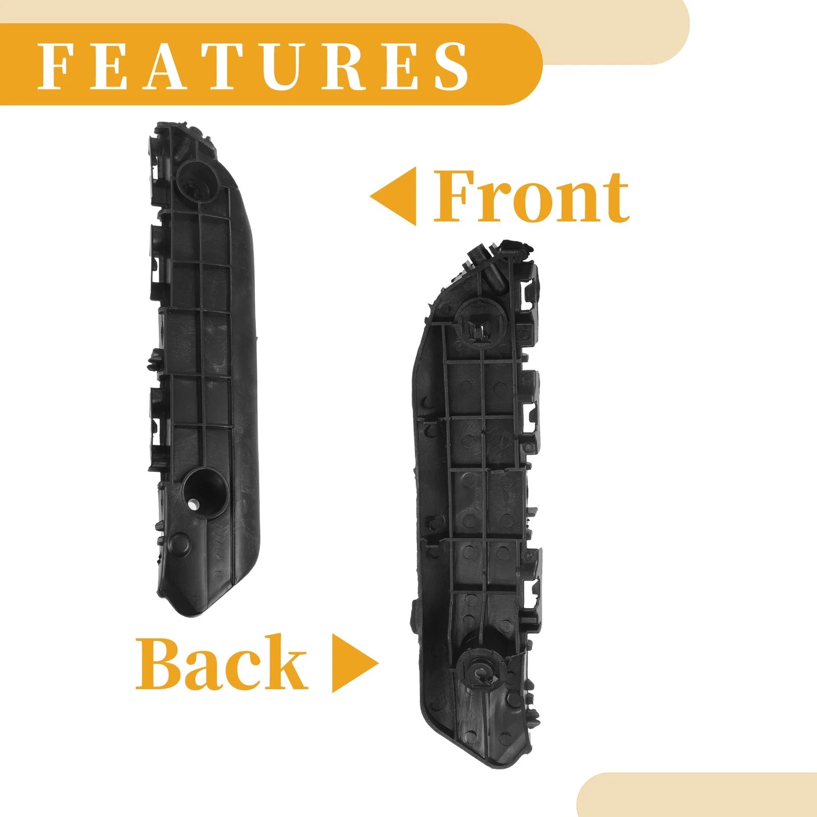 LH Front Bumper Support Bracket for Toyota Highlander (2008–2010)