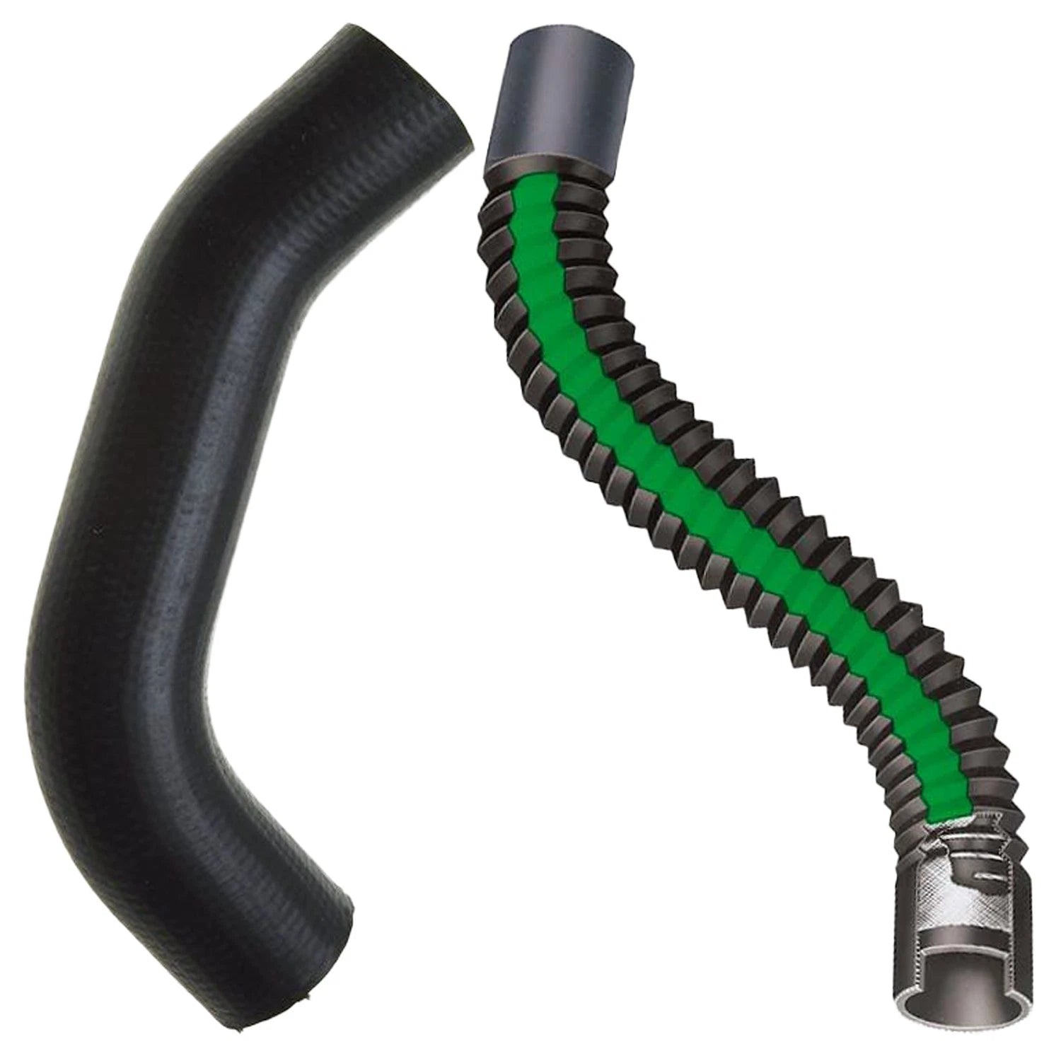 Gates Upper & Lower Radiator Coolant Hose Kit for GMC 1000 1500 2500 Suburban (V6)