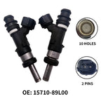 2X Fuel Injectors for Suzuki Outboard 20HP 9.9HP 15HP (1990–2023) 15710-89L00