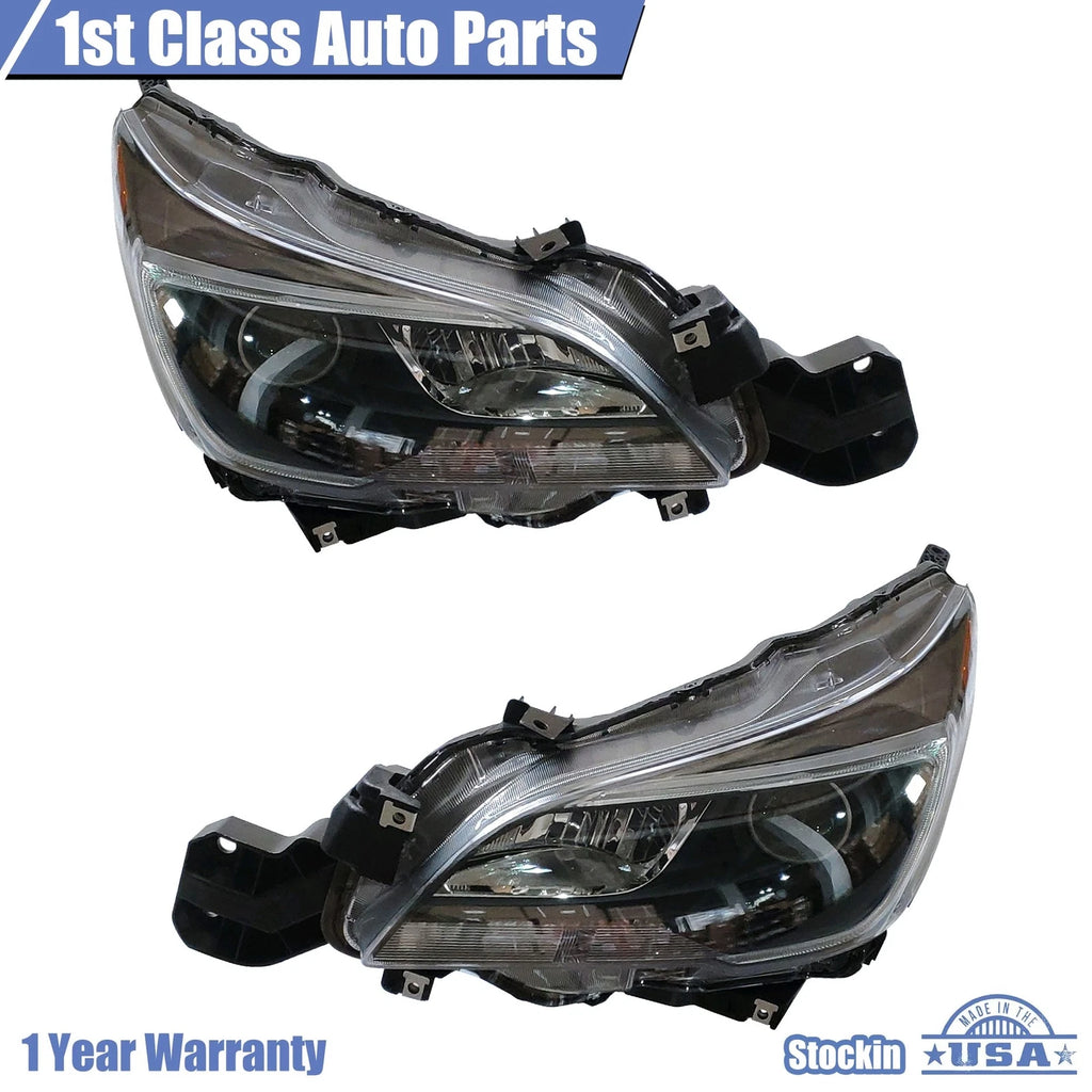 Set of 2 Halogen Headlights for Subaru Legacy Outback (2015–2017)