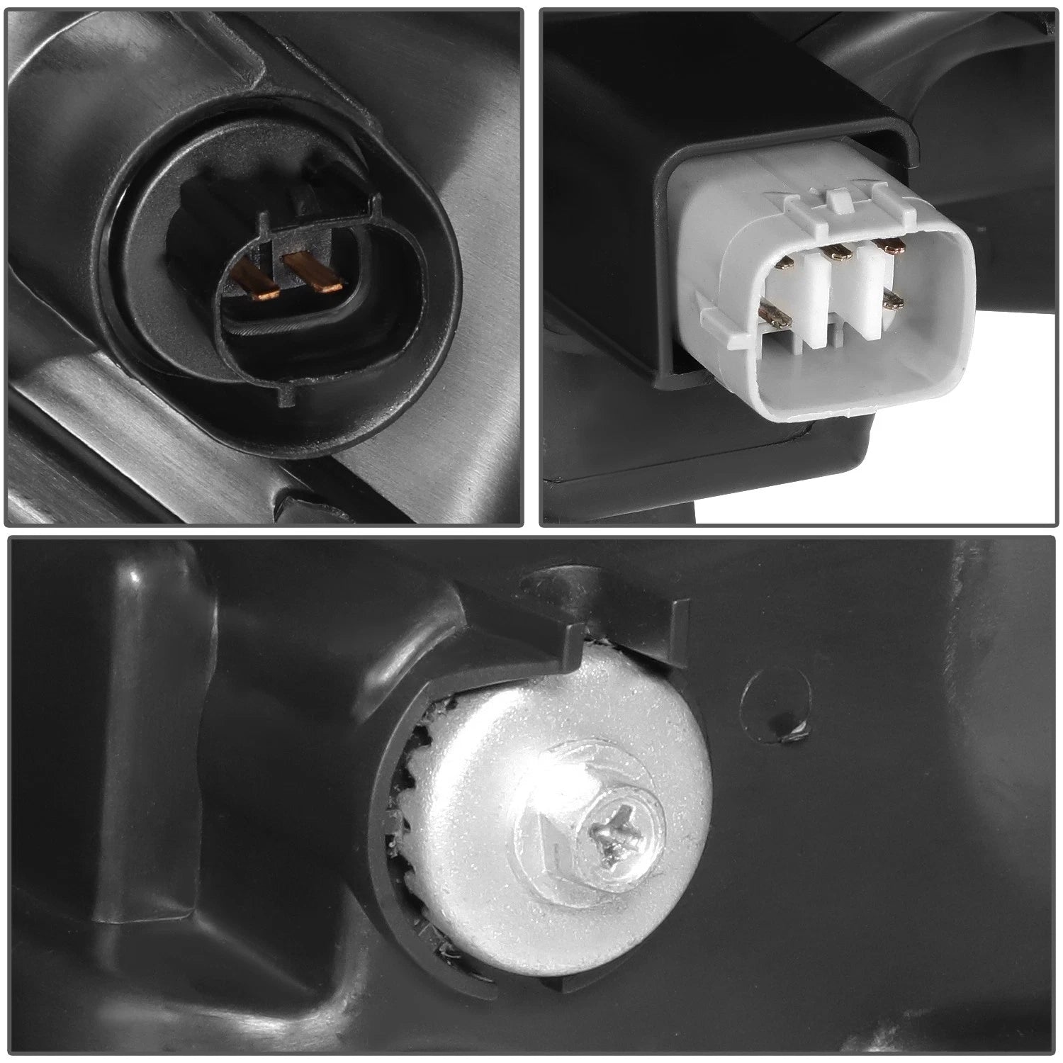 LED Projector Headlight Lamp for Toyota Camry (2018–2022) Right Black Housing