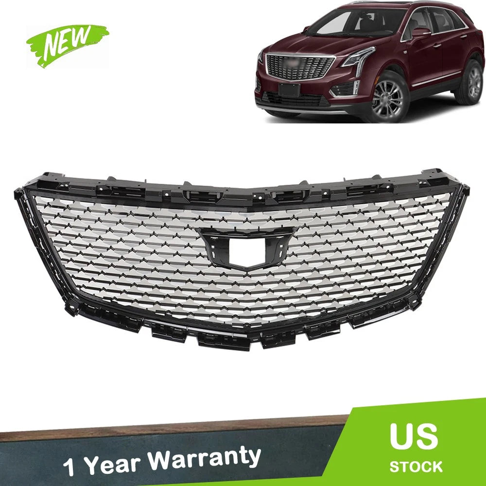 Front Upper Center Mesh Grille for Cadillac XT5 (2016–2020)