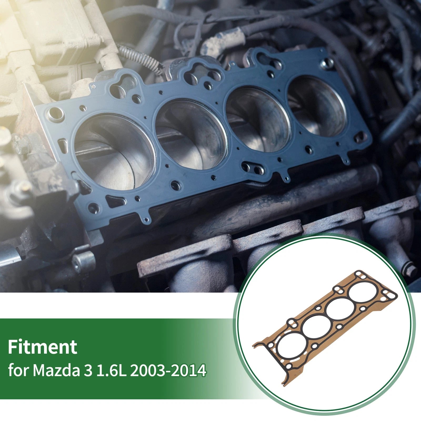 Cylinder Head Gasket No.ZY0110271A for Mazda 3 1.6L (2003–2014)