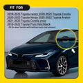 Set of 4 Snap-on Gloss Black Pull Handle Covers for Toyota Prius Hatchback (2016–2022)