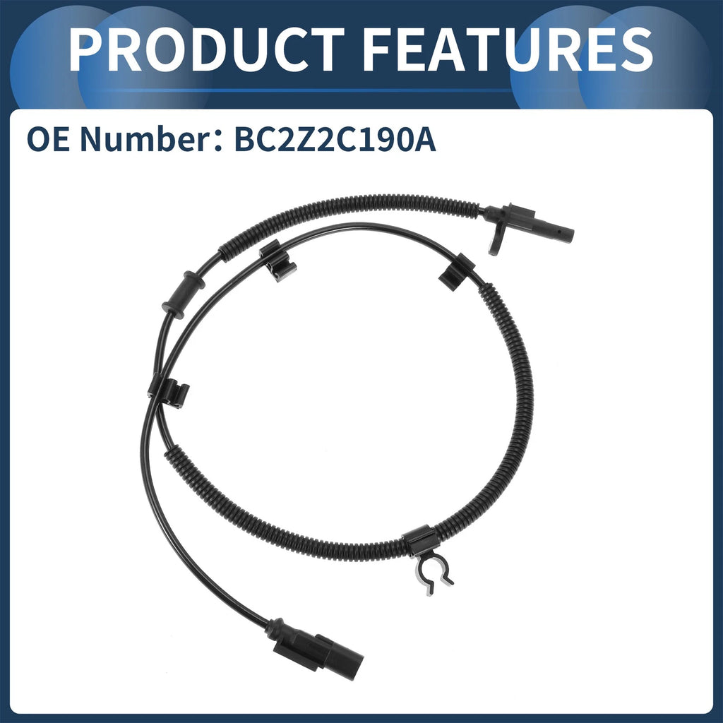 ABS Wheel Speed Sensor No.BC2Z2C190A for Ford E-150 (2015–2020) Rear Right