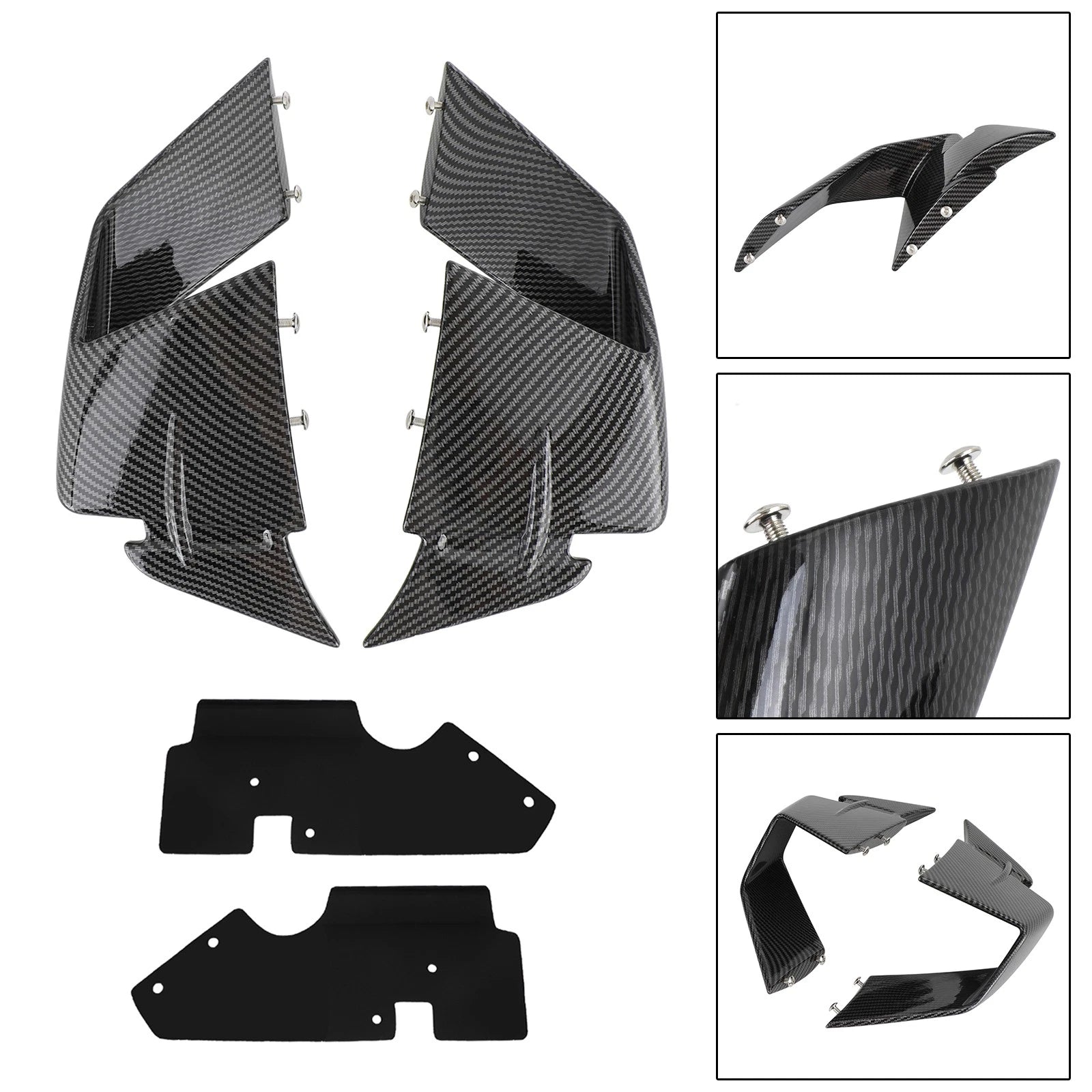 Front Spoiler Wind Winglets for BMW S1000RR (2019–2026)