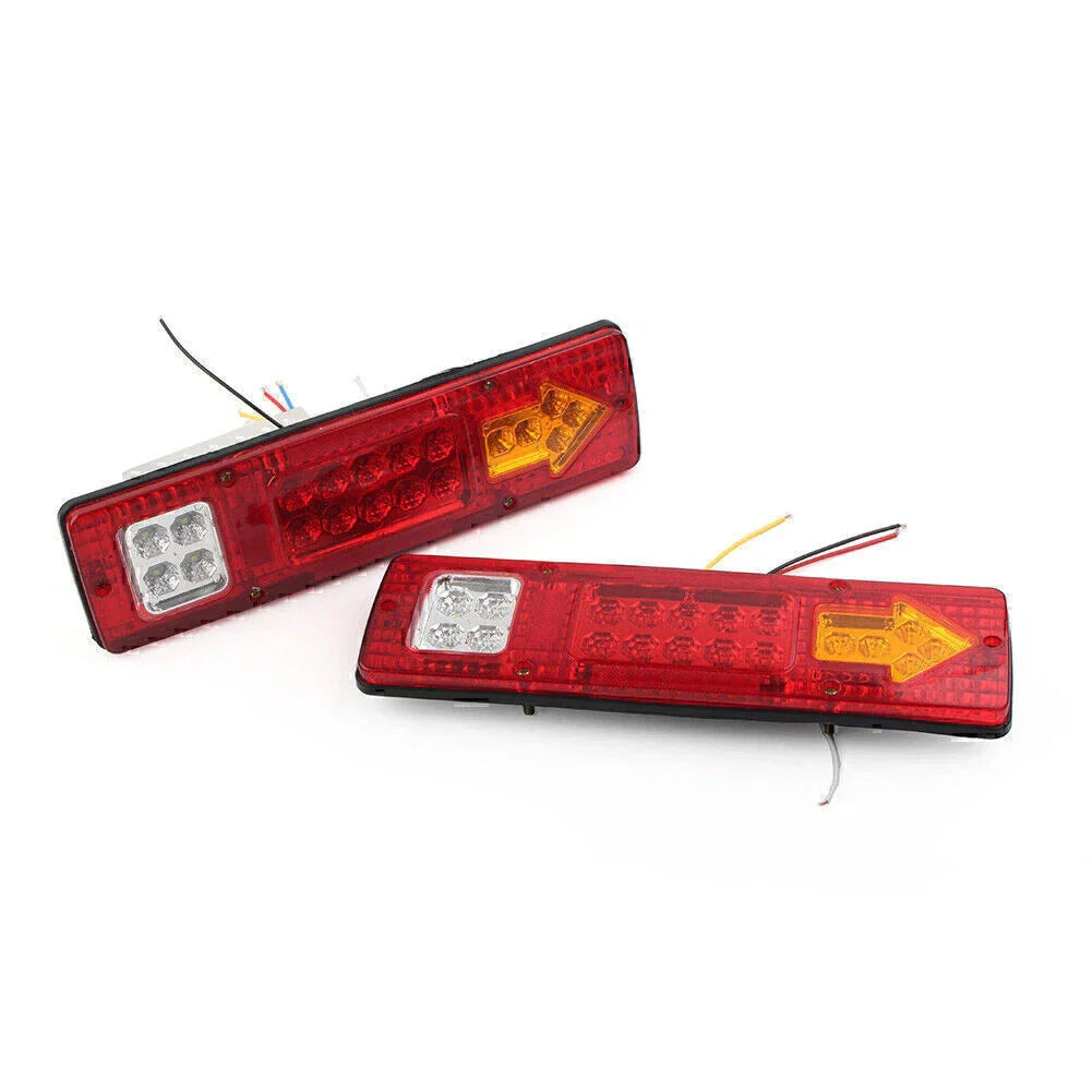 19 LED Rear Tail Lights for Trailer Truck (24V)