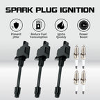 3 Ignition Coils + Spark Plugs for Nissan Maxima Infiniti I30 (2000–2001) UF363