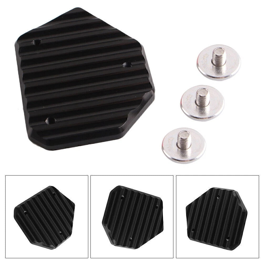 Kickstand Side Stand Enlarger Plate for Honda NC700S/X (2012–2014) CBR500R Black