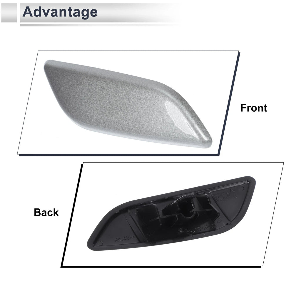 Bumper Headlight Washer Nozzle Cover Cap for Mazda 3 (2004–2009)