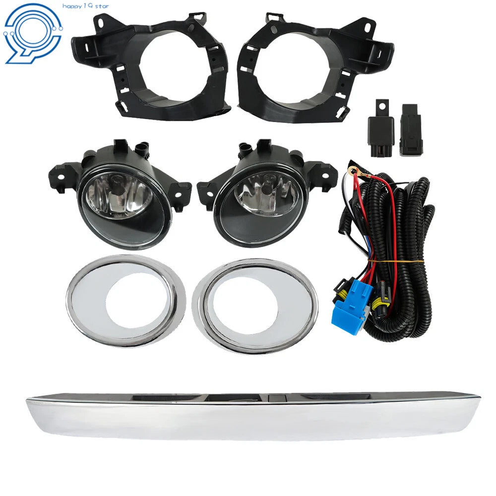 Fog Lights with Bezel and Switch Kit for Nissan Pathfinder (2013–2016)