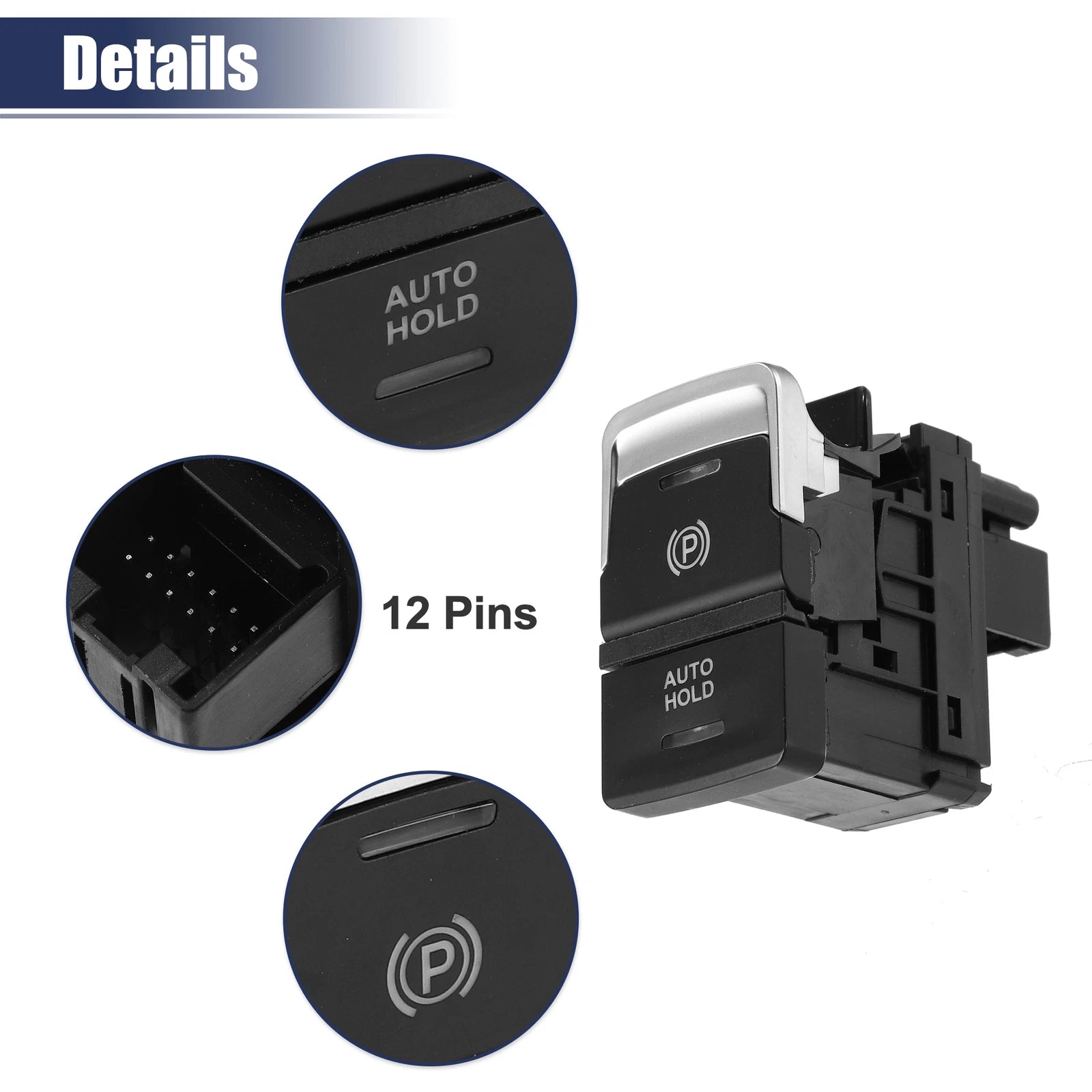 Electronic Handbrake Control Switch for VW Golf R 2.0 (2015–2019) 5G0927225D