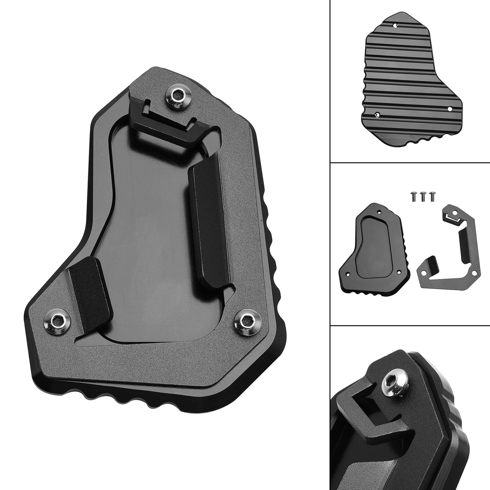 Kickstand Enlarger Plate Pad for Tiger 1200 Explorer (2012–2015) V13VG