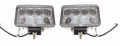 Off-Road Projector LED Work Light Pods Pair 6 Inch for Toyota Tacoma (2005–2020)