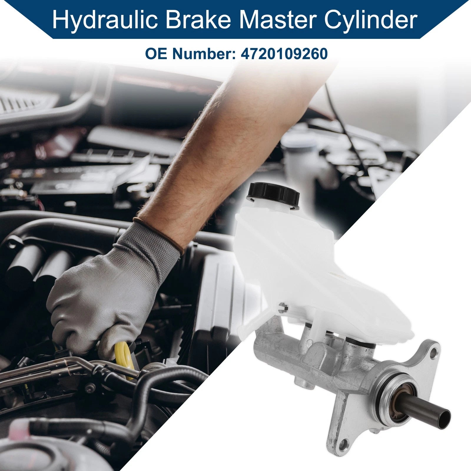 Brake Master Cylinder with Reservoir No. 4720109260 for Toyota Corolla (2001–2018)