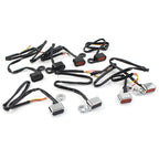 Chrome Smoke LED Turn Signal Indicator for Harley Touring Electra Glide (2009–2017)